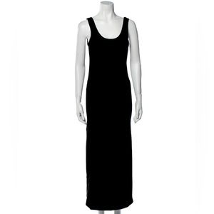 Bumpsuit Scoop Neck Long Dress
